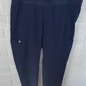 Figs Technical Collection Classic Navy Blue Pants with Pockets sz 3XL